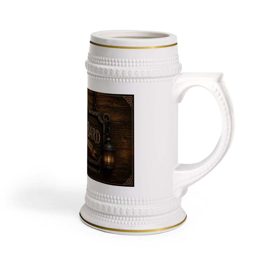 The Wandering Bard Beer Stein