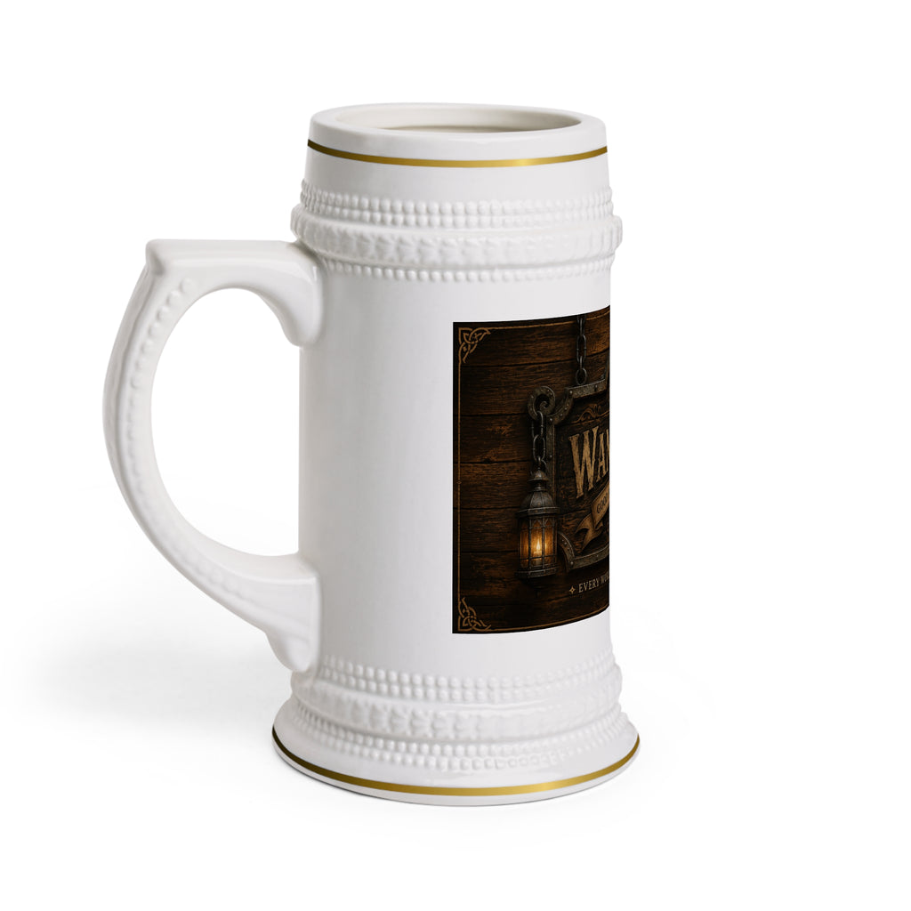 The Wandering Bard Beer Stein